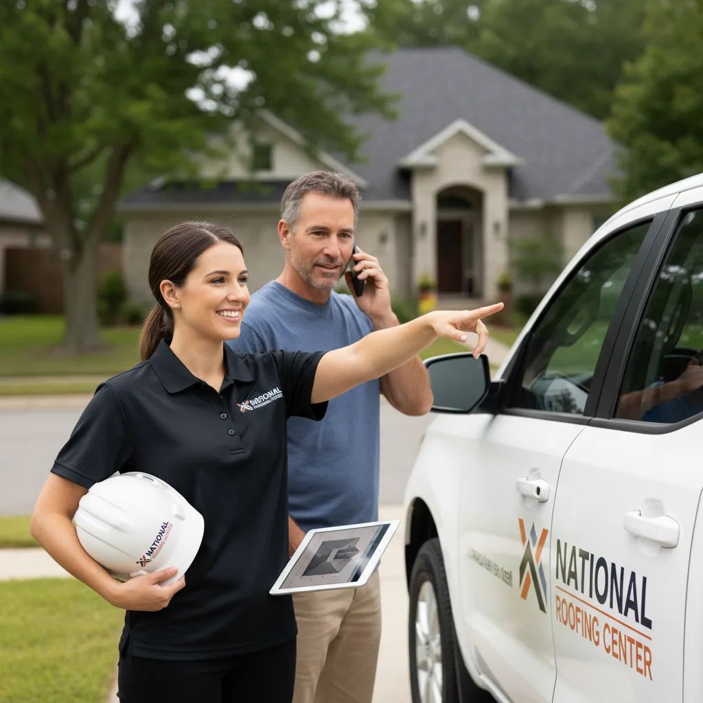 National Roofing Center customer support in Mason